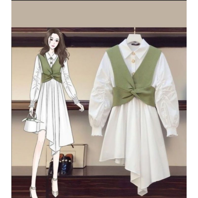 Korean Style OOTD Summer Style Vest Style Costume Cosplay