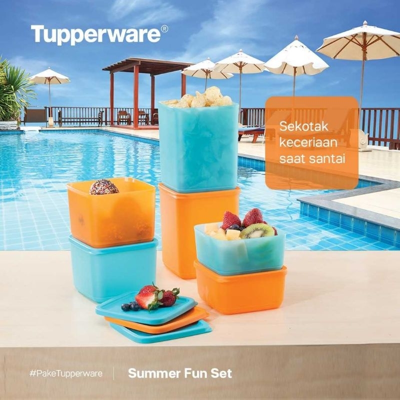 summer fun/toples tupperware/toples kue