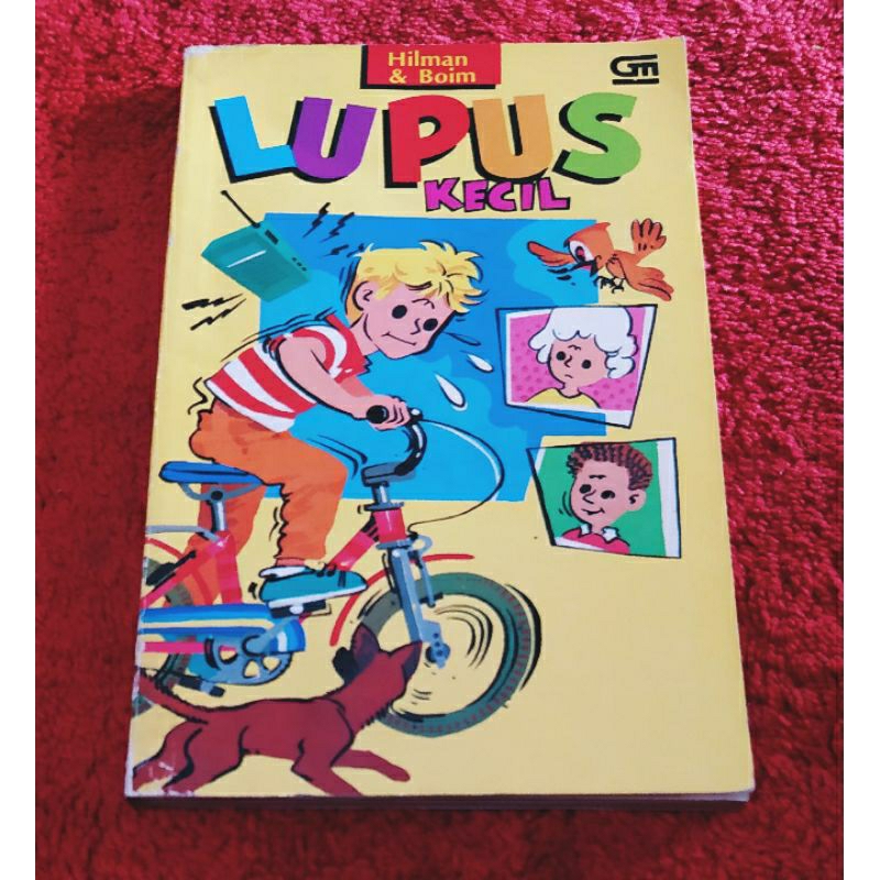 Novel preloved Lupus Kecil by Hilman&Boim ORI second koleksi pribadi