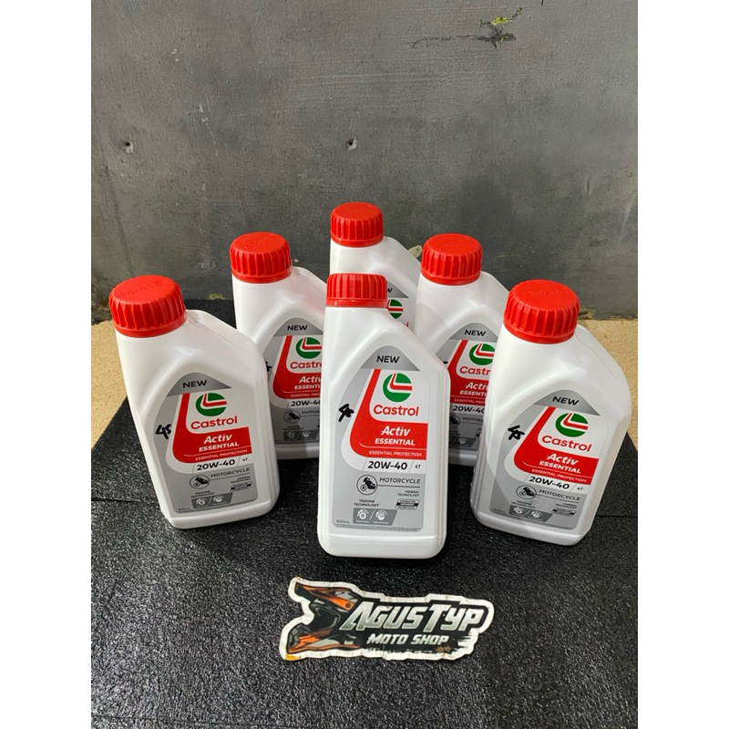 oli castrol 20w-40 4t 800ml original castrol