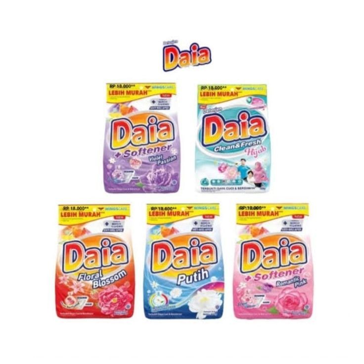 Daia detergen bubuk / Deterjen Daia 800 Gram