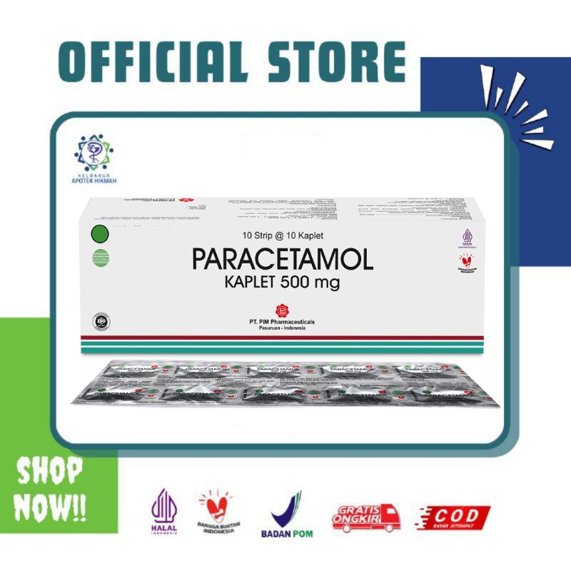 Paracetamol tablet nyeri demam sakit kepala sakit gigi