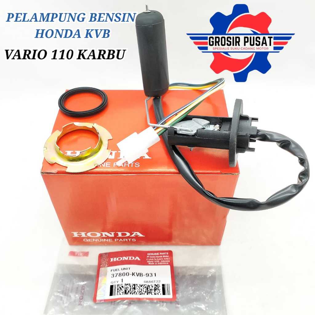 ORI PELAMPUNG BENSIN VARIO 110 TECHNO PELAMPUNG BENSIN HONDA KVB VARIO 110 PLAMPUNG BENSIN VARIO 100