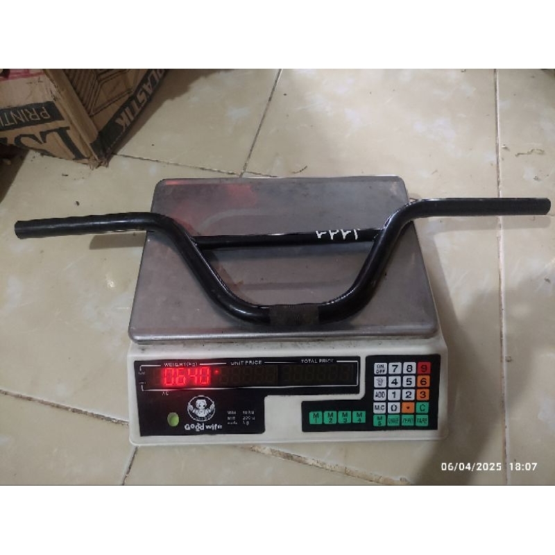 HANDLEBAR CULT CHROMOLY RISE 5,5mm. Untuk BMX
