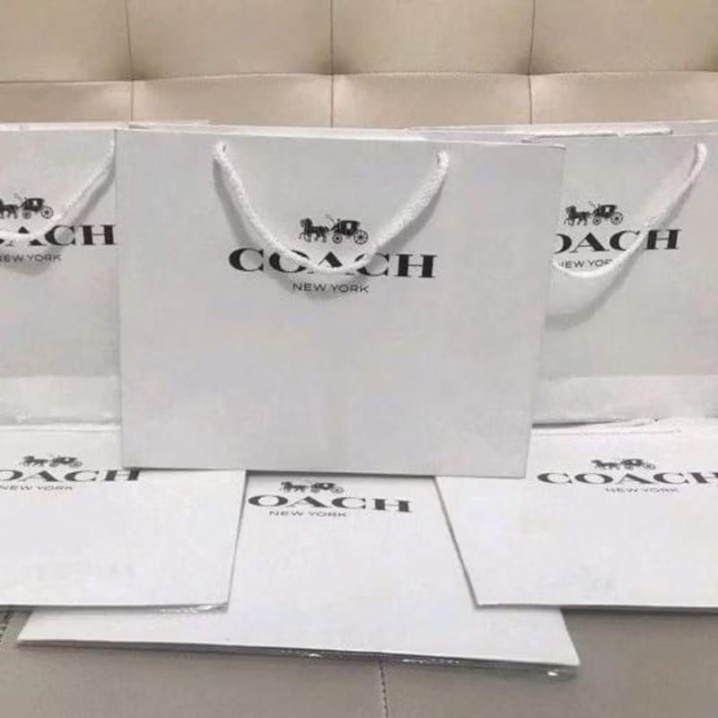 

Papper bag / Pelindung Tas Wanita logo co @ ch / Tas Gift / Tampil Mewah / Tempat Penyimpanan Tas Wanita