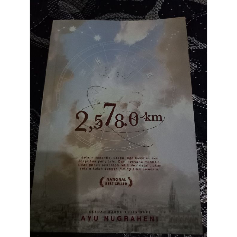 Buku Novel 2,578.0km ORIGINAL