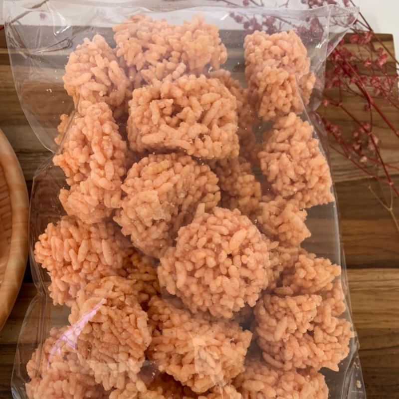 

Rengginang rasa ebi mentah 1/2 kg