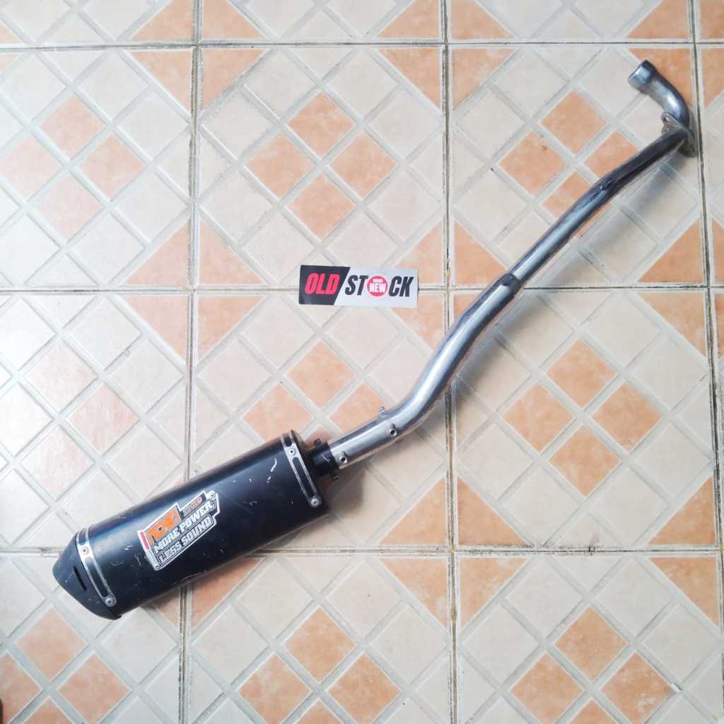 KNALPOT RACING NOBI NOB1 3BOLD YAMAHA JUPITER Z VEGA R -NEW OLD STOCK-