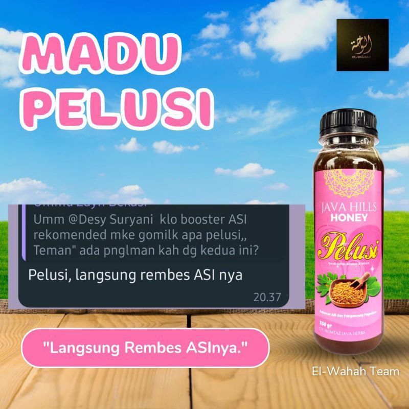 

Madu pelusi java hills honey 320g