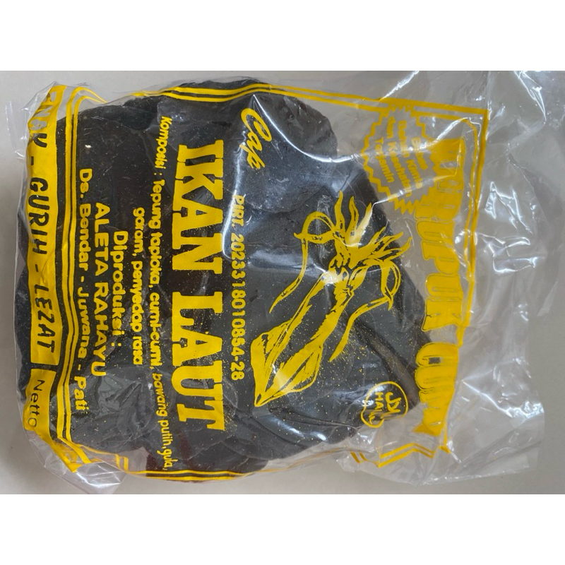 

krupuk ikan tunul/cumi