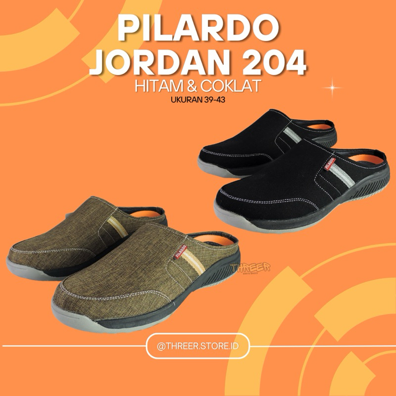 Sepatu Bapak Kekinian Viral Gaya Bos Muda Slip On Casual Terkini Pria PILARDO JORDAN 204 Original 10