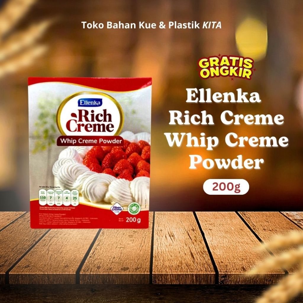 

Ellenka Rich Creme Whip Creme Powder (200gr)