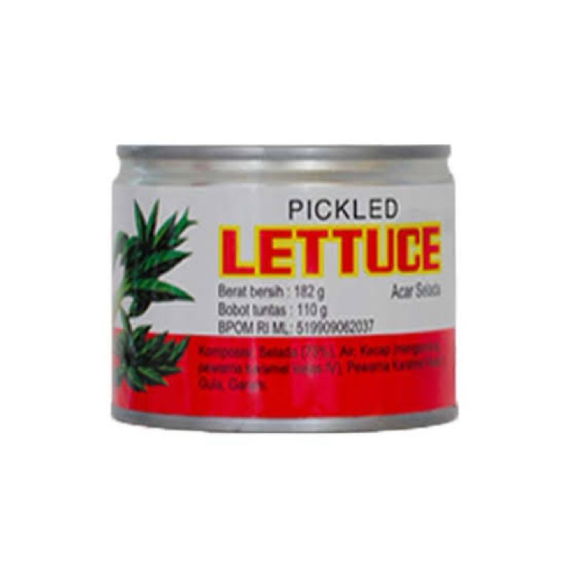 

Acar selada chaisim kaleng 182gram / Pickled Lettuce IPKS