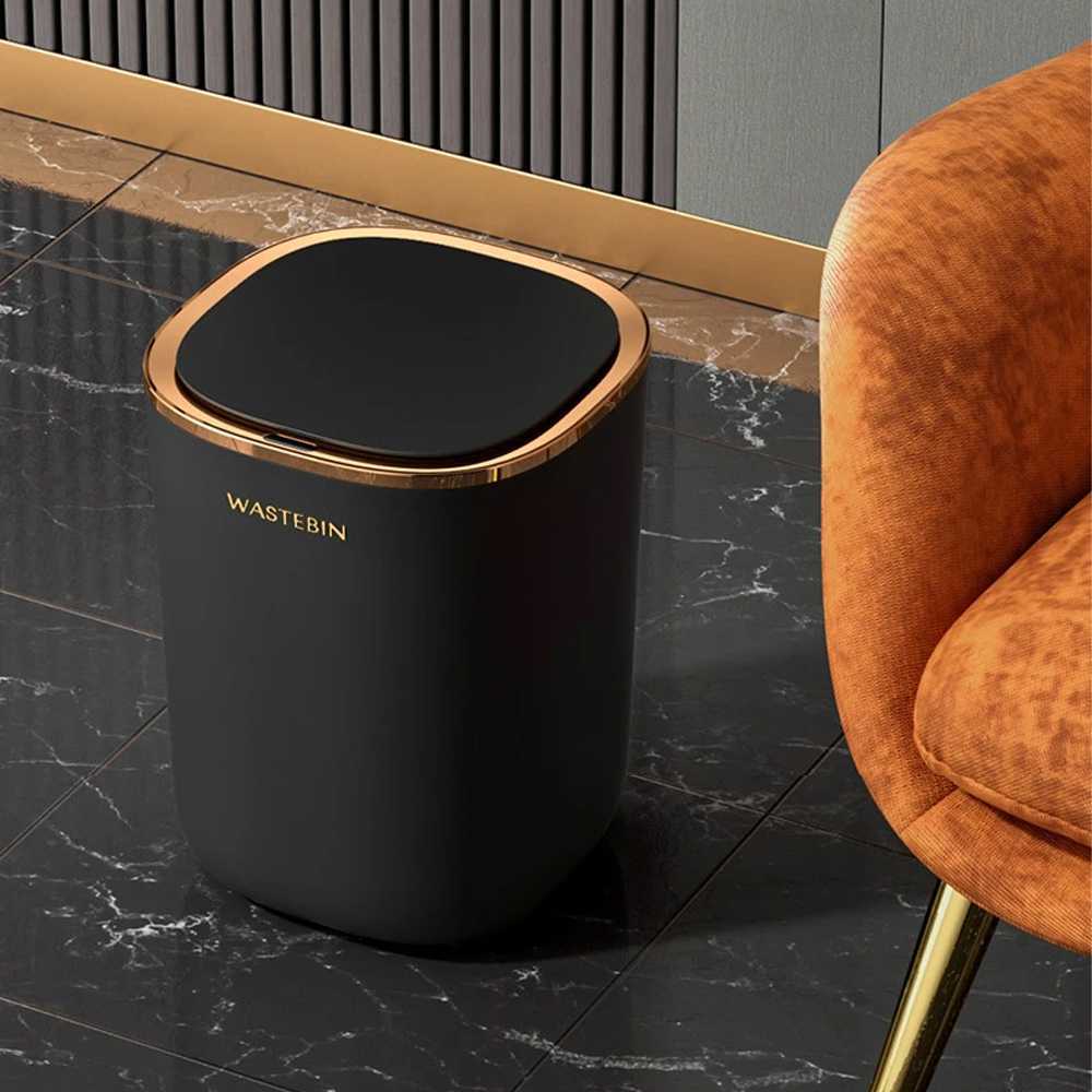 Tempat Sampah Pintar Sensor Smart Dustbin Battery Power 12L JAYPS  - JY12