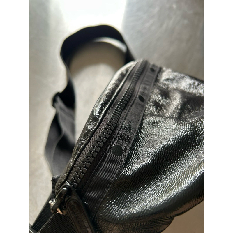 LeSportsac tas belt bag black ORIGINAL LIKE NEW MULUS PRELOVED