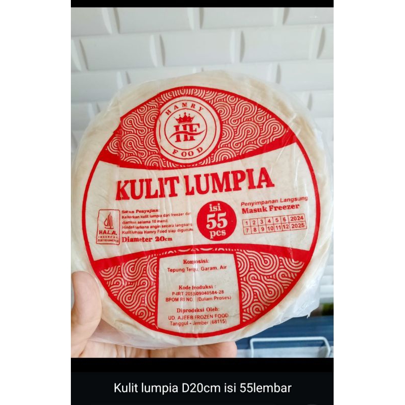 

Kulit lumpia-diameter 20cm