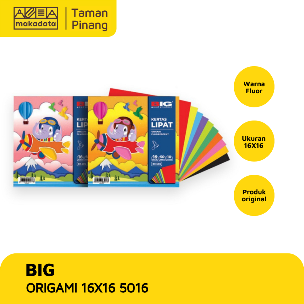 

ORIGAMI / KERTAS LIPAT BIG 16X16CM 5016 MURAH