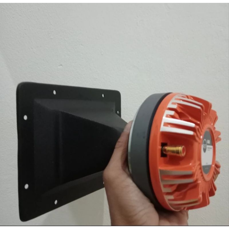 Driver Tweeter rcf n450 model drat +corong 15x19 bahan alumunium tebal