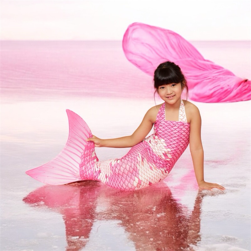 kostum mermaid anak perempuan cewek mermaid koi