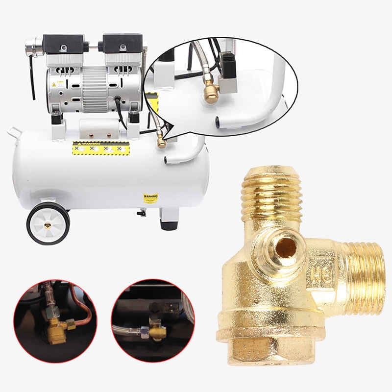 3-in-1 Way Valve Katup Female MALE DRAT DALAM LUAR Nepel Besar - DRAT DALAM 16*14*10mm / CHASOE