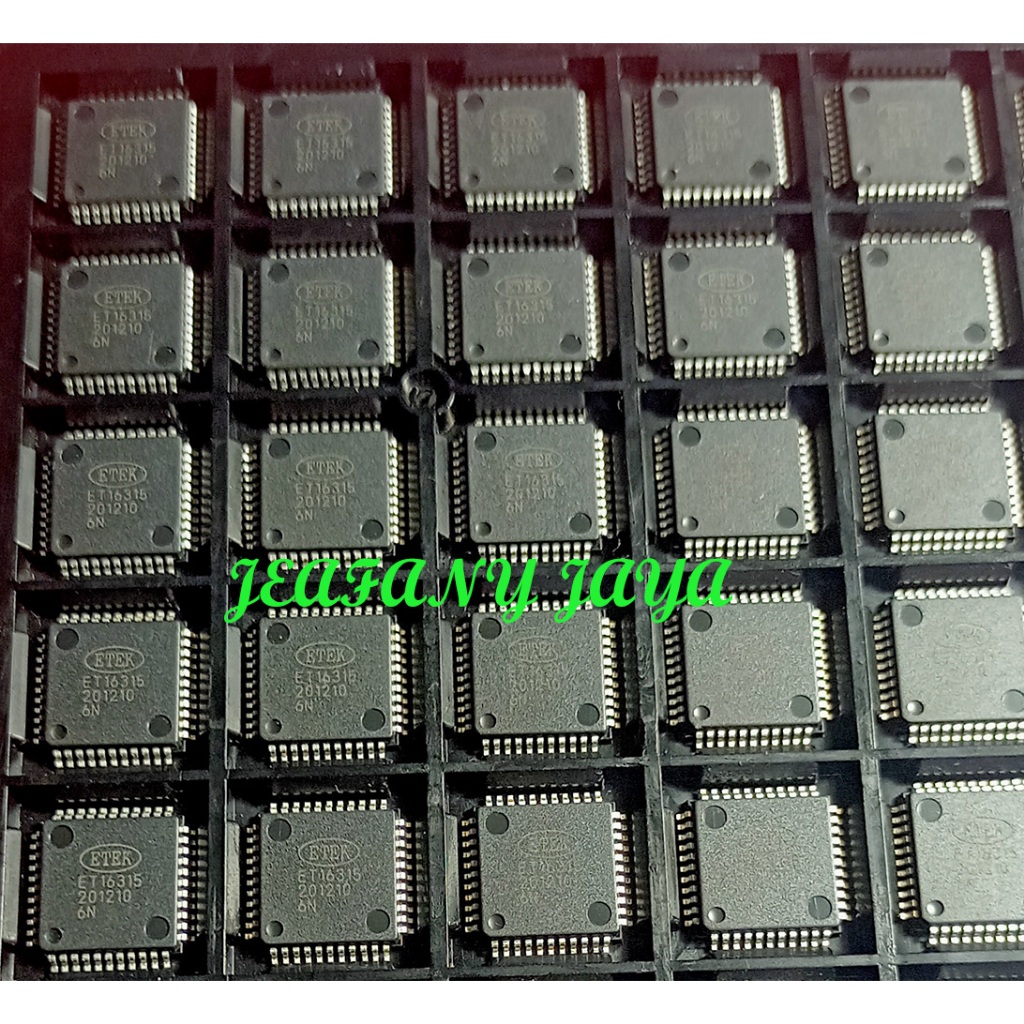 ET16315  VFD (FIP) controller/driver QFP44