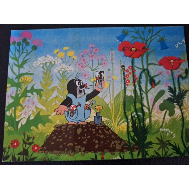 

kartu pos kartun krtek/cartoon postcard