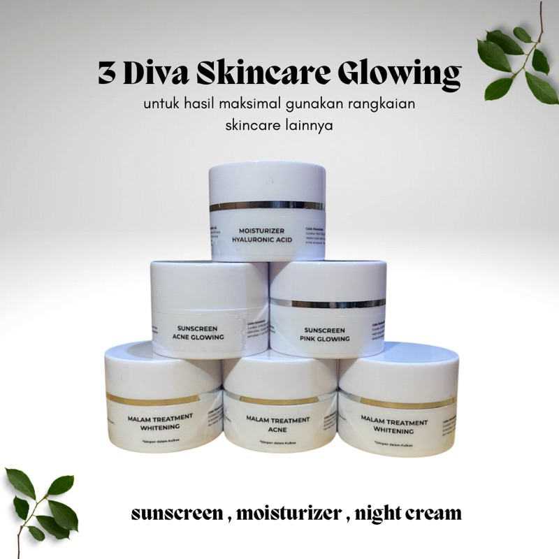 3 Diva Skincare Glowing