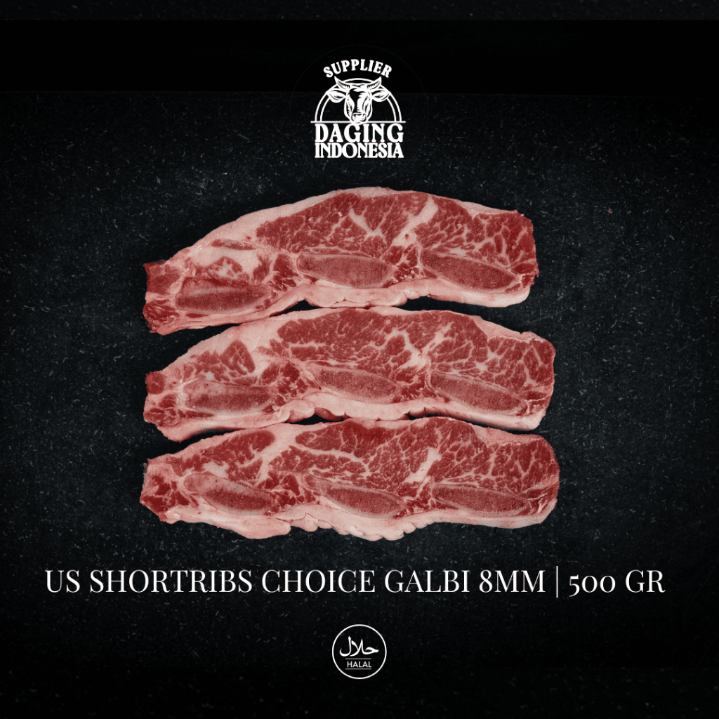 

US Shortribs Choice Galbi 8 MM 500 gr