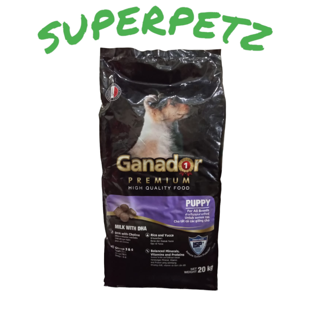 GANADOR PUPPY MILK WITH DHA 10KG - INSTAN