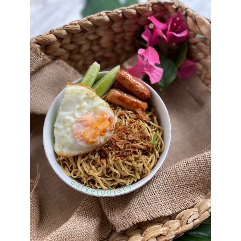 

Mie Goreng Sehat Low Calorie Low Carb Low Gluten No Sugar Rendah Karbo Diet Eat Keto Diary Halal MUI