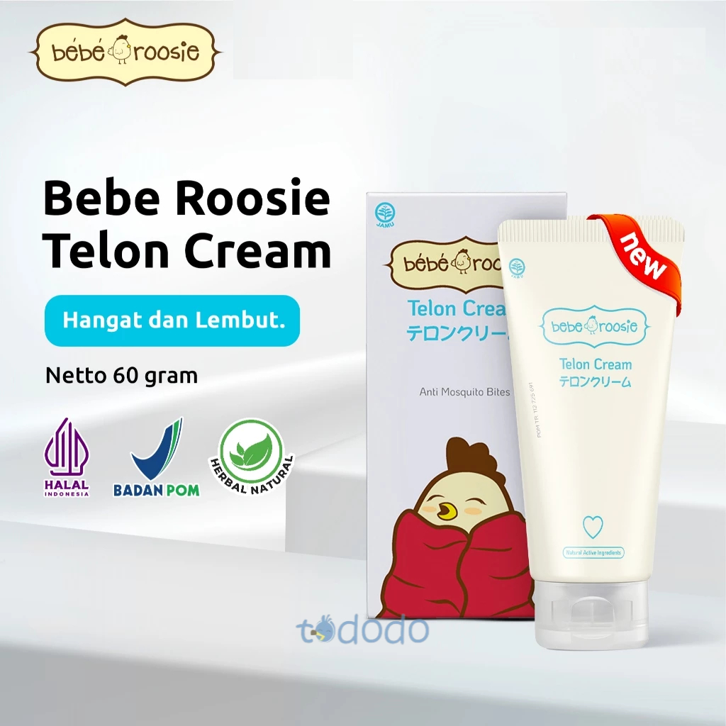 Bebe Roosie Telon Cream Krim Minyak Telon BebeRoosie