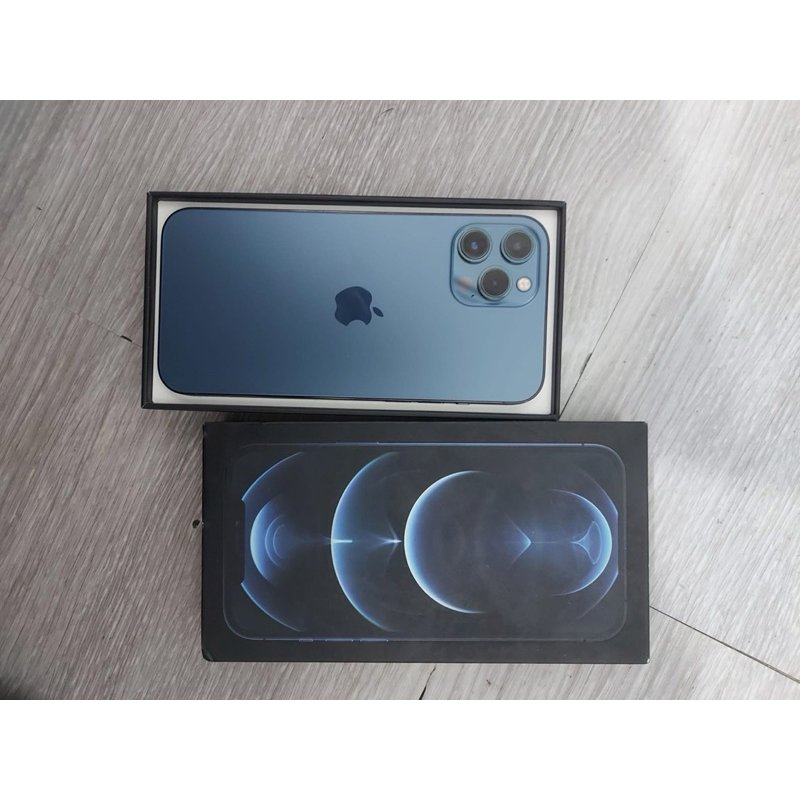 iPhone 12 Promax 128GB ex ibox Pacific blue