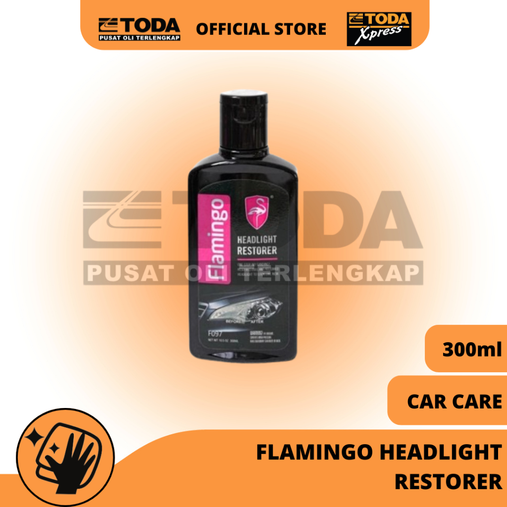 Flamingo Headlight Restorer Pengkilap Mika Lampu