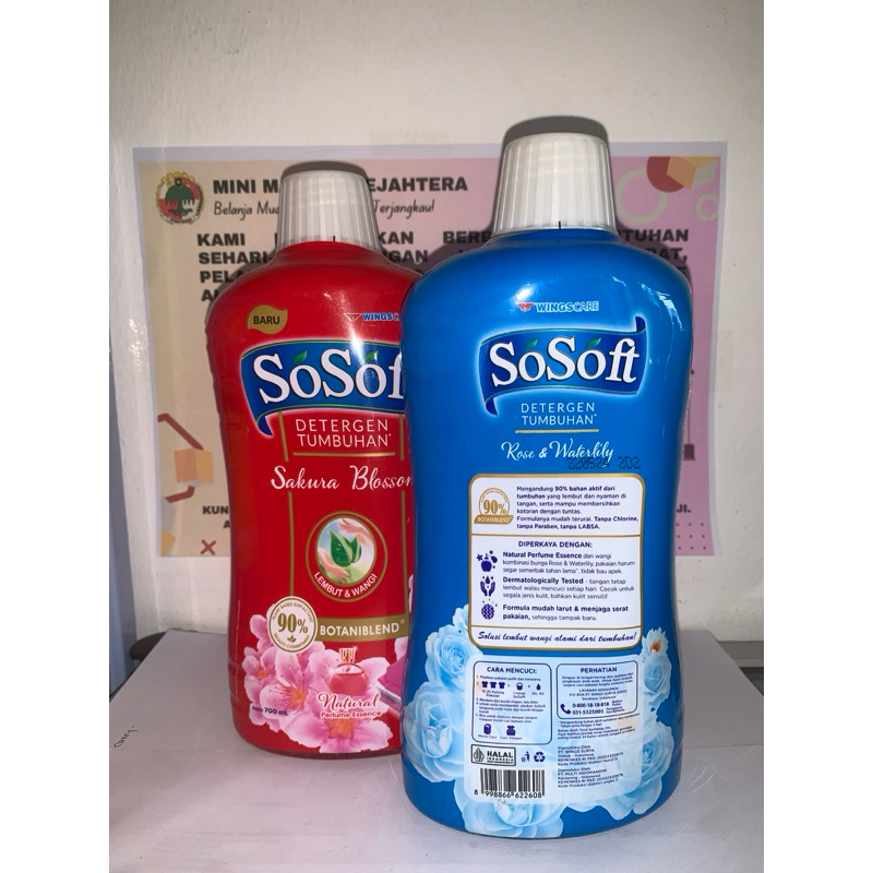 SoSoft Deterjen Tumbuhan