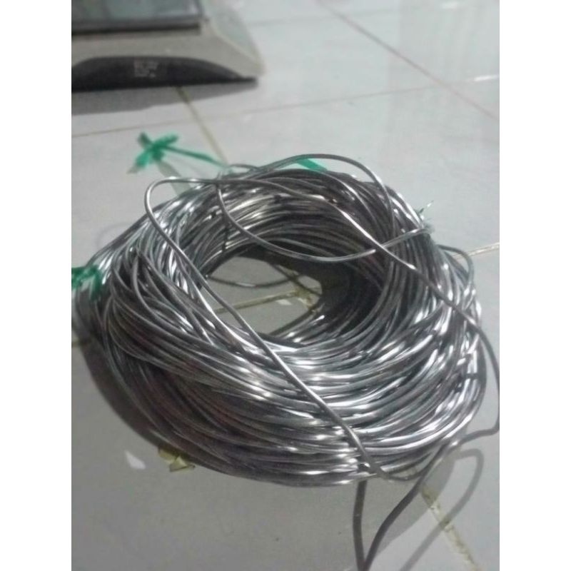 kawat solder timah ledwire 1kg bersih murni lunak ukuran 4,3mm