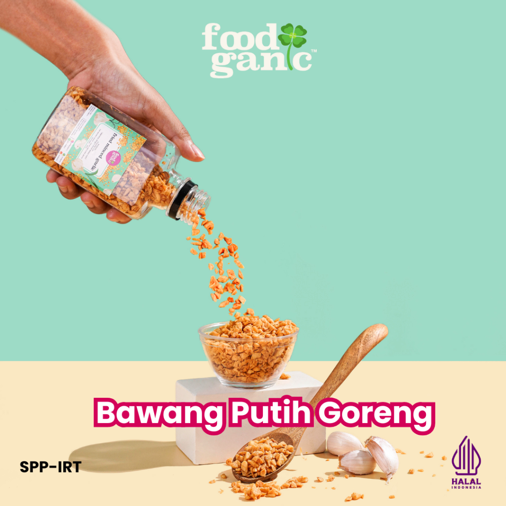 

Bawang Putih Goreng Cincang (Minced Fried Garlic)