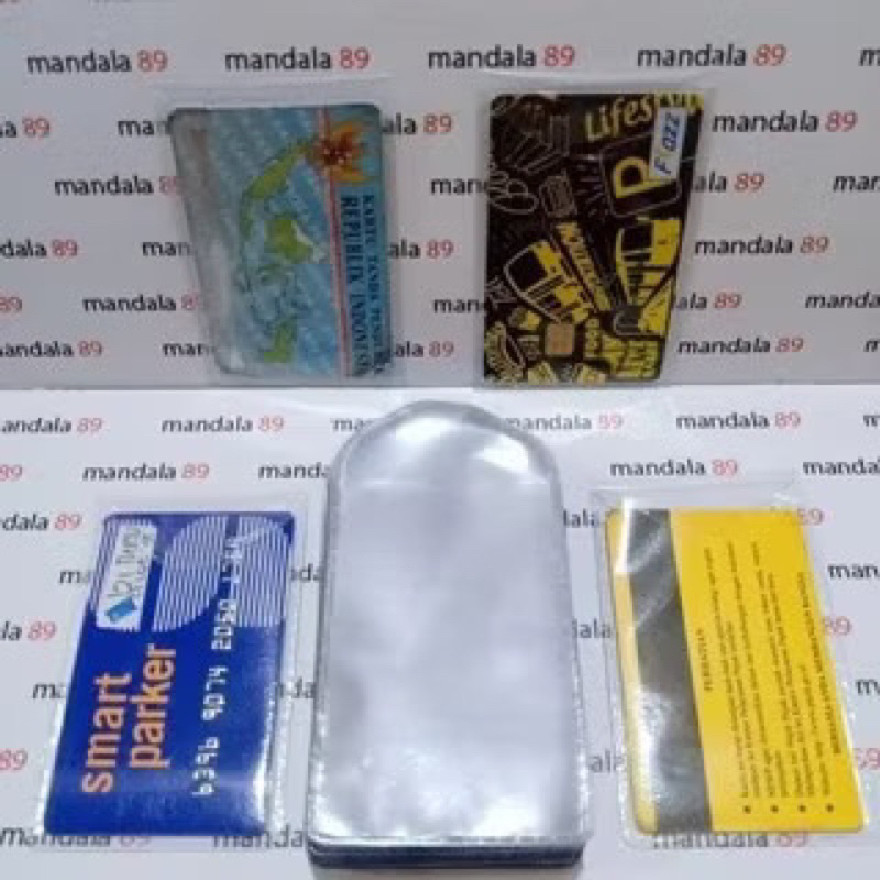 

NY (PLASTIK TEBAL) SAMPUL COVER KTP/PLASTIK KARTU KTP SIM ATM ID CARD PELINDUNG KARTU SERBAGUNA ANTI GORES