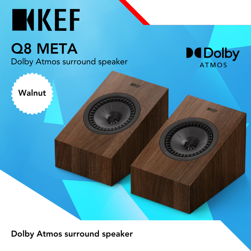 Speaker KEF Q8 Meta Q 8 Meta Q-8 Meta Surround Speaker Dolby Atmos