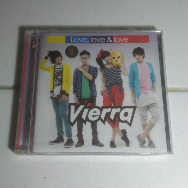 compact disc Vierra - love love love