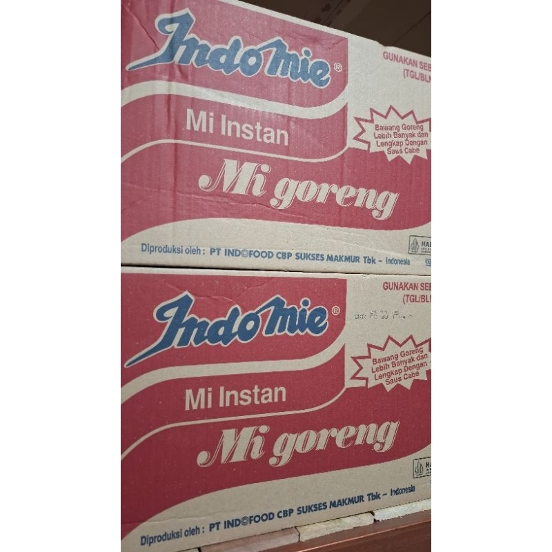 Indomie Goreng mi goreng mi instan 1 dus