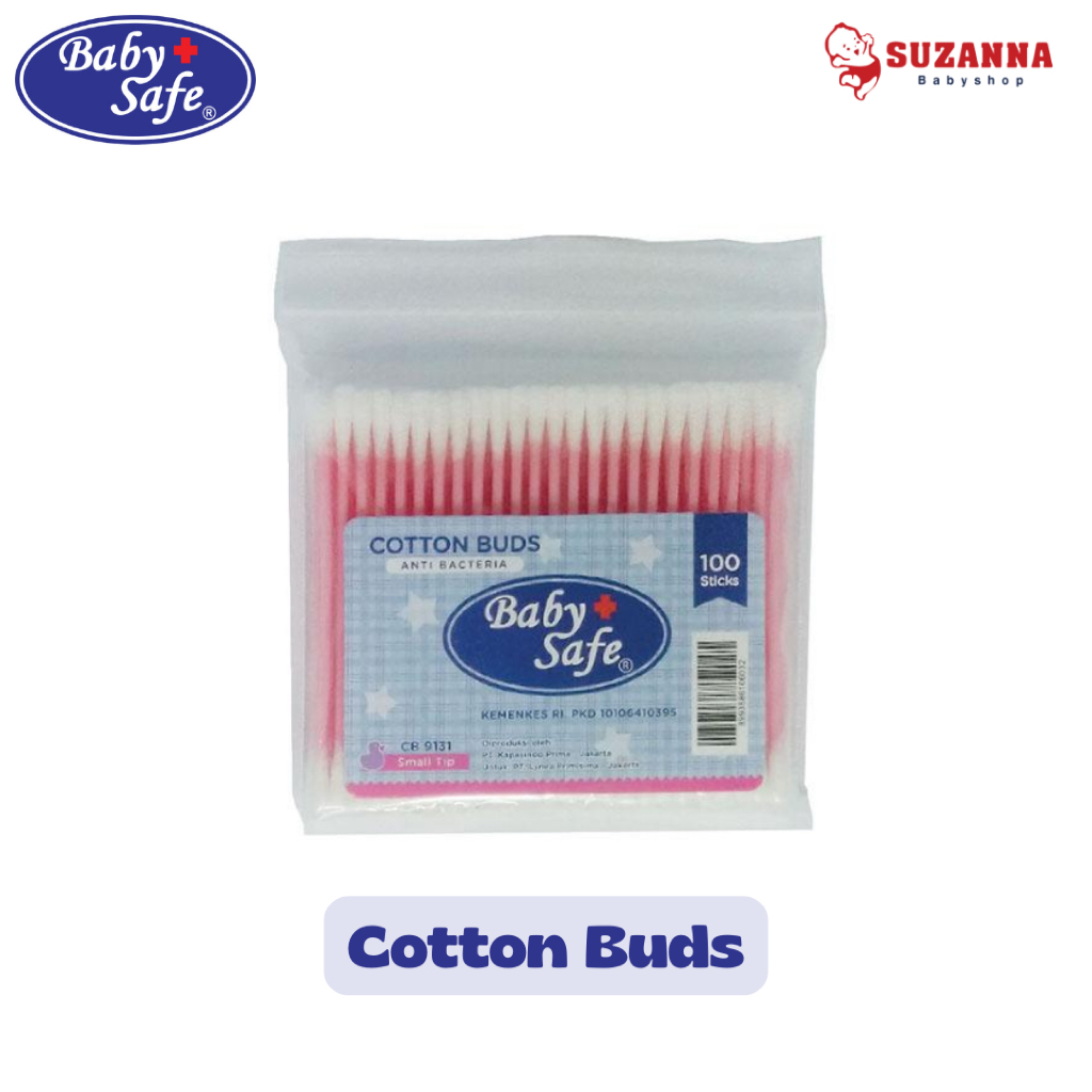 BABY SAFE Cotton Buds Small Tip / BabySafe CottonBuds