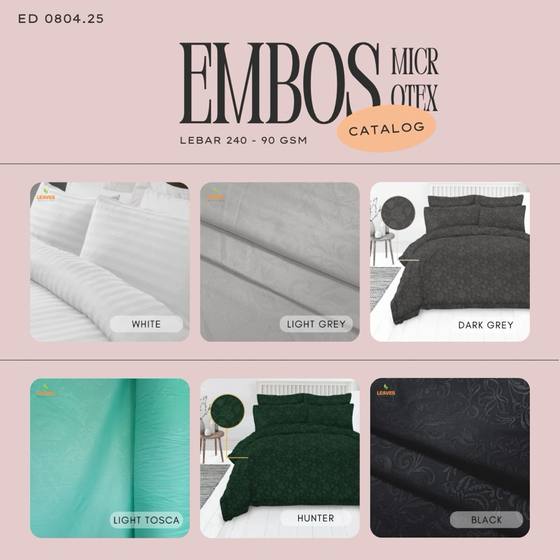 [TERMURAH] Bahan Kain Sprei Embos Lebar 240cm Properti Foto Kain Foto dll