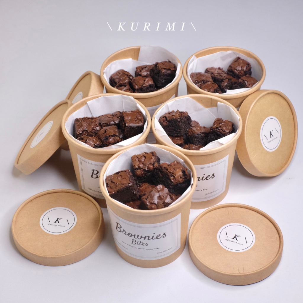 

Brownies Bites in Cup | KURIMI DESSERT
