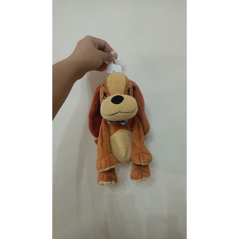 Boneka Guguk / Doggy Bulir Disney Lady and The Trump (Rare) Langka