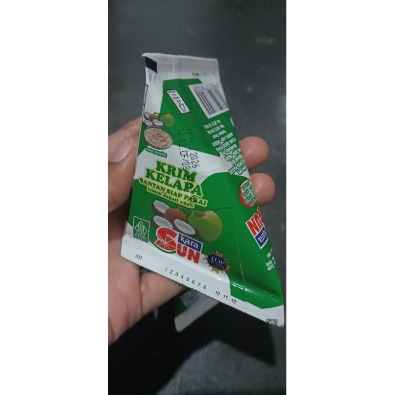 

Sun Kara Santan siap pakai 65ml