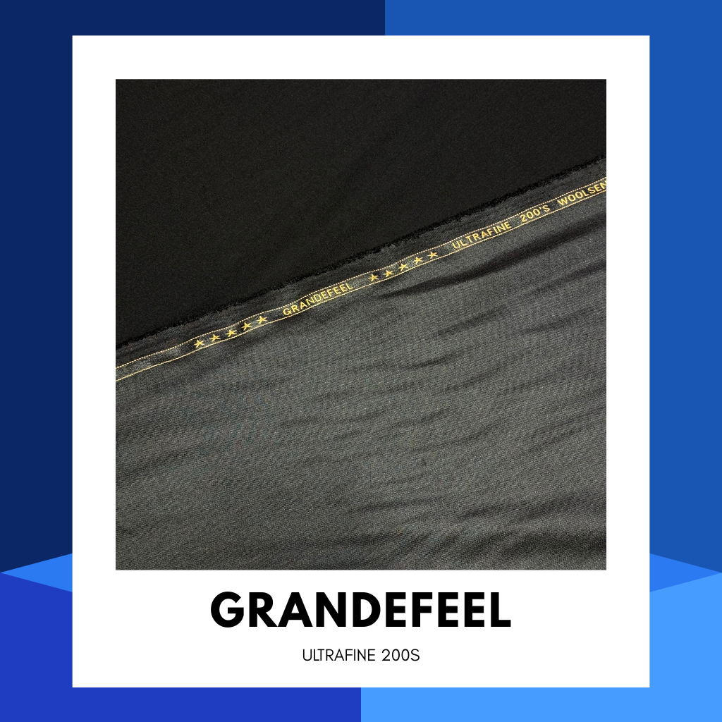 BAHAN CELANA PRIA GRANDEFEEL | BAHAN CELANA MENGKILAP PRIA | BAHAN CELANA SEMIWOOL | SEMIWOOL GRANDE