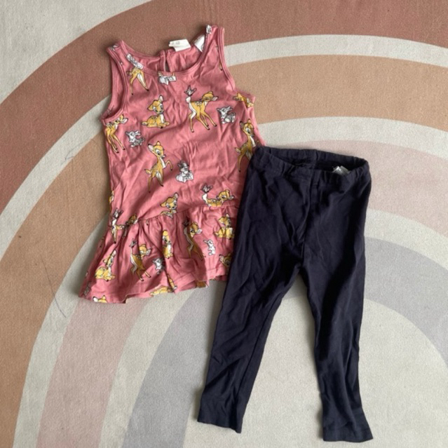 TAKE ALL Preloved - H&M Muji Legging Dress Anak Bayi