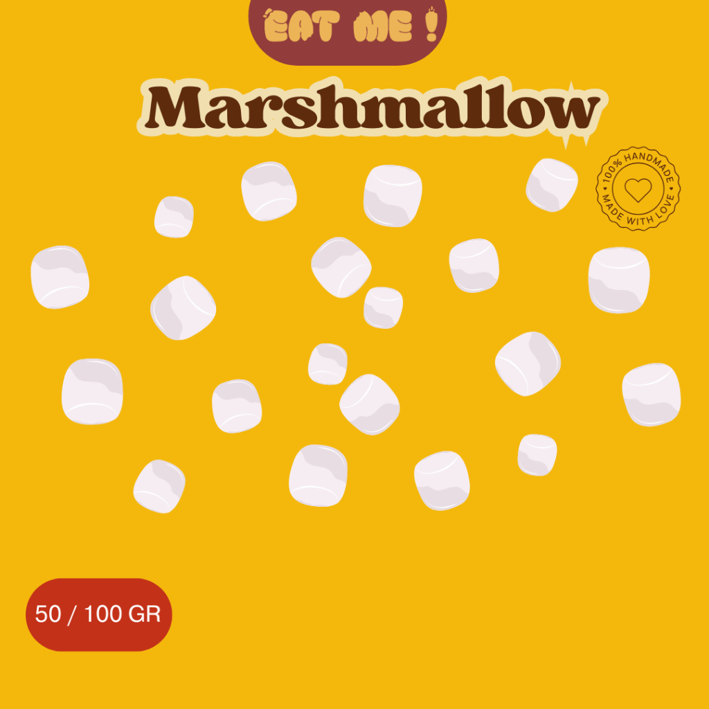 

MarshMallow Mini White 50gr & 100gr