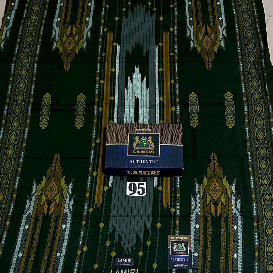 SARUNG LAMIRI TKB ORIGINAL PABRIK Dewasa Tenun - hijau 1