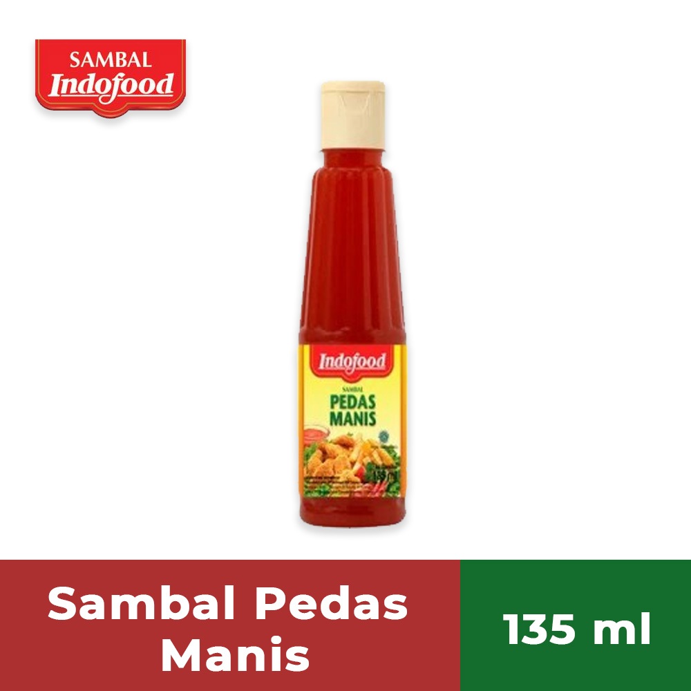 

Indofood Sambal Pedas Manis botol 135 ml